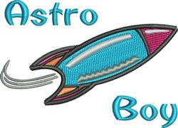beginner-friendly boy machine embroidery pattern - Astro Boy perfect for Play Mats
