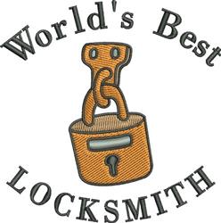 locksmith detailed machine embroidery - Best Locksmith perfect for kitchen tea towels
