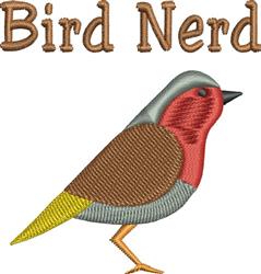 bird beginner-friendly machine embroidery - Bird Nerd perfect for reusable tote bags