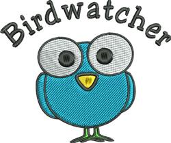 bird beginner-friendly machine embroidery - Birdwatcher perfect for Greeting Cards