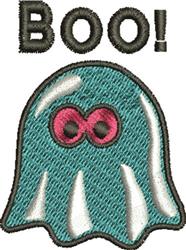 Cute Ghost - 4x4 ghost beginner-friendly embroidery design for Halloween Costumes