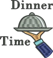time beginner-friendly machine embroidery - Dinner Time perfect for kitchen tea towels