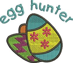 hunter detailed machine embroidery - Egg Hunter perfect for decorative pillow covers