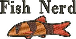 nerd beginner-friendly machine embroidery - Fish Nerd perfect for Fishing Gear
