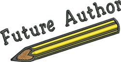 pencil beginner-friendly machine embroidery - Future Author Pencil for Writers Journals