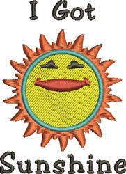 sunshine beginner-friendly machine embroidery - Got Sunshine for reusable tote bags