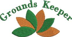Grounds Keeper - 4x4 leaf beginner-friendly embroidery design for Garden Aprons