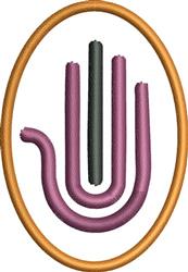 logo quick stitch machine embroidery - Hand Logo perfect for decorative pillow covers