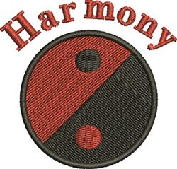 beginner-friendly easter yang machine embroidery pattern - Harmony Ying Yang for Wellness Retreats