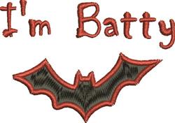 bat beginner-friendly machine embroidery - Im Batty perfect for Trick-or-Treat Bags