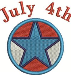 star detailed machine embroidery - July 4th perfect for decorative pillow covers