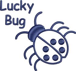 outline beginner-friendly machine embroidery - Lady Bug Outline for reusable tote bags