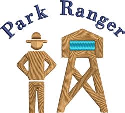 Park Ranger - 4x4 ranger beginner-friendly embroidery design for decorative pillow covers