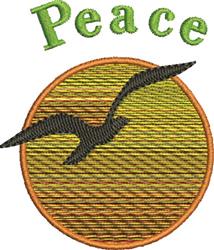 bird beginner-friendly machine digital embroidery - Peace perfect for Throw Blankets