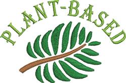 Plant Based - 4x4 leaf beginner-friendly embroidery design for decorative pillow covers