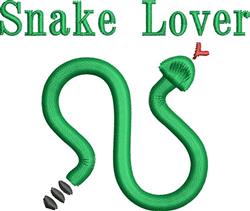 beginner-friendly lover machine embroidery pattern - Snake Lover for decorative pillow covers