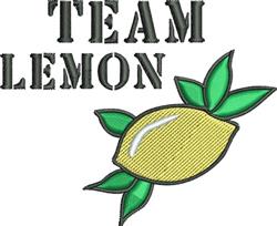Team Lemon - 4x4 leaf beginner-friendly embroidery design for Kids Clothing