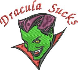 suck detailed machine embroidery - Vampire Dracula Sucks for Party Decorations