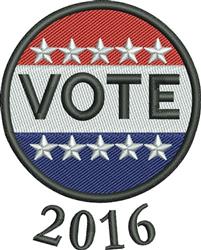 2016 detailed machine embroidery - Vote 2016 perfect for decorative pillow covers