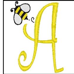 bee beginner-friendly machine embroidery - Bee A perfect for Personalized Gifts