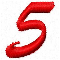 quick stitch five machine embroidery pattern - Five perfect for Artistic Apparel