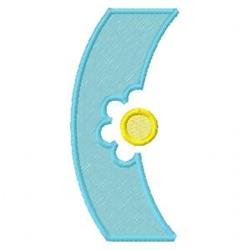 beginner-friendly parenthesi machine embroidery pattern - Parenthesis for Pencil Cases