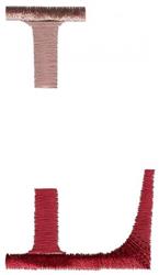 Double Deck L - 4x4 deck quick stitch embroidery design for patchwork quilt blocks