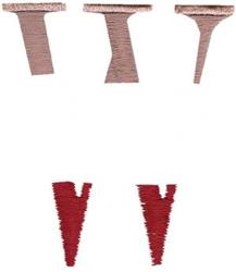 deck quick stitch machine embroidery - Double Deck W perfect for patchwork quilt blocks