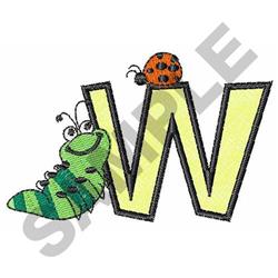 BUG OFF UPPER CASE W