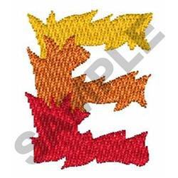 font quick stitch machine digital embroidery - FIRE FONT E perfect for kitchen aprons