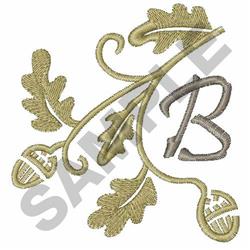 OAK LEAF UPPER CASE B