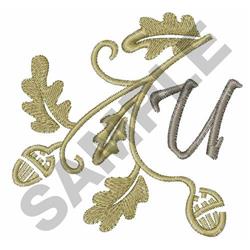 OAK LEAF UPPER CASE U
