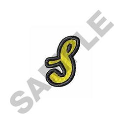 alphabet quick stitch machine embroidery - Script Alphabet s for reusable tote bags