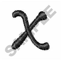 Script Letter x