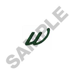 script quick stitch machine embroidery - Stylish Script w for Special Occasion Items