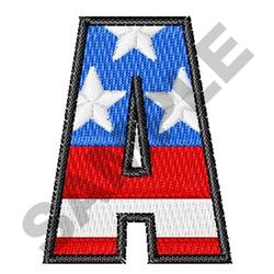 Upper Case A - 4x4 case beginner-friendly embroidery design for Home Accessories
