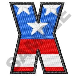 case beginner-friendly machine embroidery - Upper Case X for decorative pillow covers