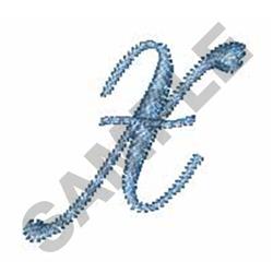 quick stitch font machine embroidery pattern - Wedding Script Font x for Baby Bibs