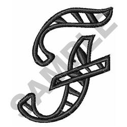 script quick stitch machine embroidery - Zebra Script F perfect for reusable tote bags