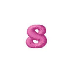 Eight - 4x4 eight quick stitch machine embroidery design for decorative pillow covers