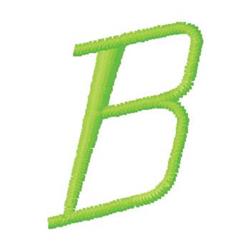 monogram quick stitch machine embroidery - Monogram B perfect for kitchen tea towels