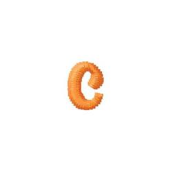 monogram quick stitch machine embroidery - Monogram C for patchwork quilt blocks