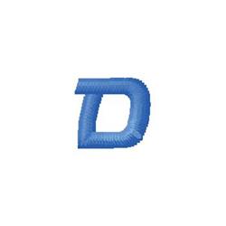 monogram quick stitch machine embroidery - Monogram D perfect for kitchen aprons