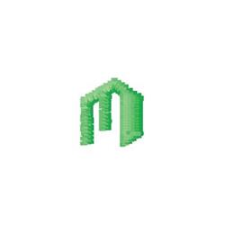 quick stitch monogram machine embroidery pattern - Monogram M for Personalized Gifts