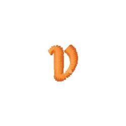Monogram V - 4x4 monogram quick stitch machine embroidery design for cute baby onesies