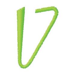 Monogram V - 4x4 monogram quick stitch embroidery design for Kids Clothing