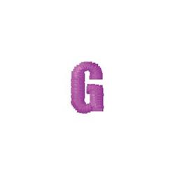Upper case alphabet - 4x4 alphabet quick stitch embroidery design for cute baby onesies