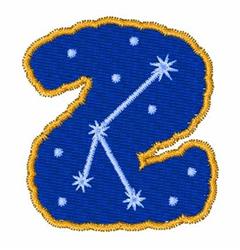 beginner-friendly star machine embroidery pattern - Constellation Font 2 for patchwork quilt blocks