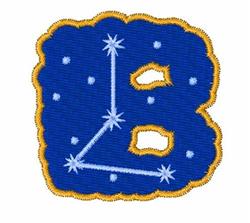 beginner-friendly star machine embroidery pattern - Constellation Font B for patchwork quilt blocks