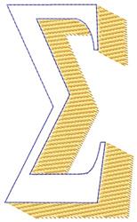 quick stitch sigma machine digital embroidery pattern - Sigma perfect for Caps